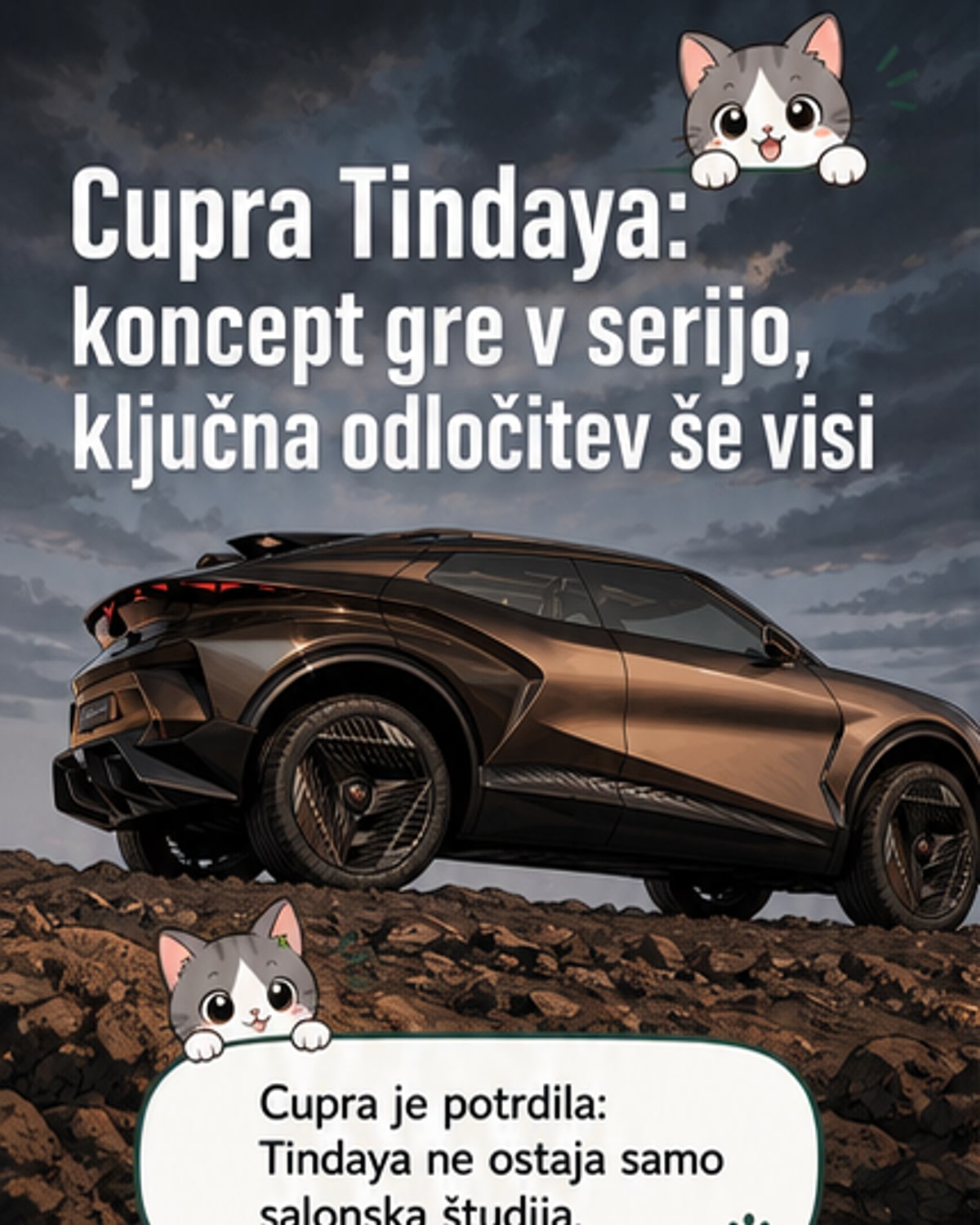 Cupra razvija premium električni SUV