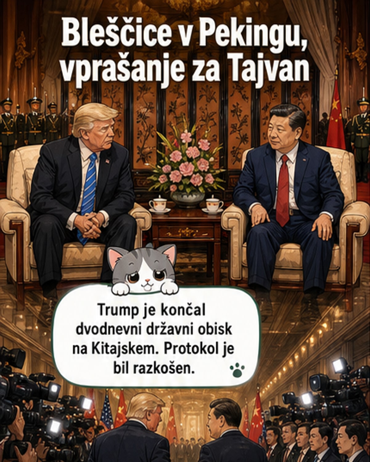 Trump in Xi zapečatila nov svetovni red