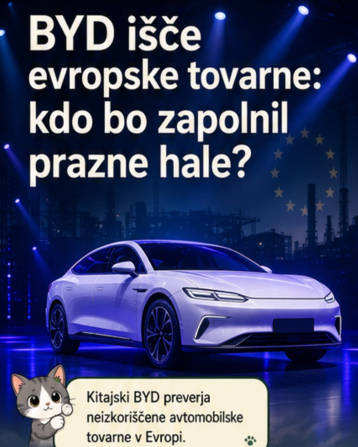 BYD išče priložnosti v Evropi
