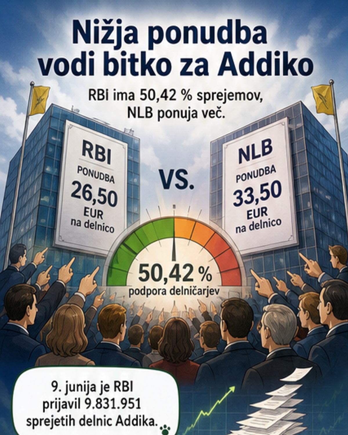 Avstrijska banka prevzema Addiko