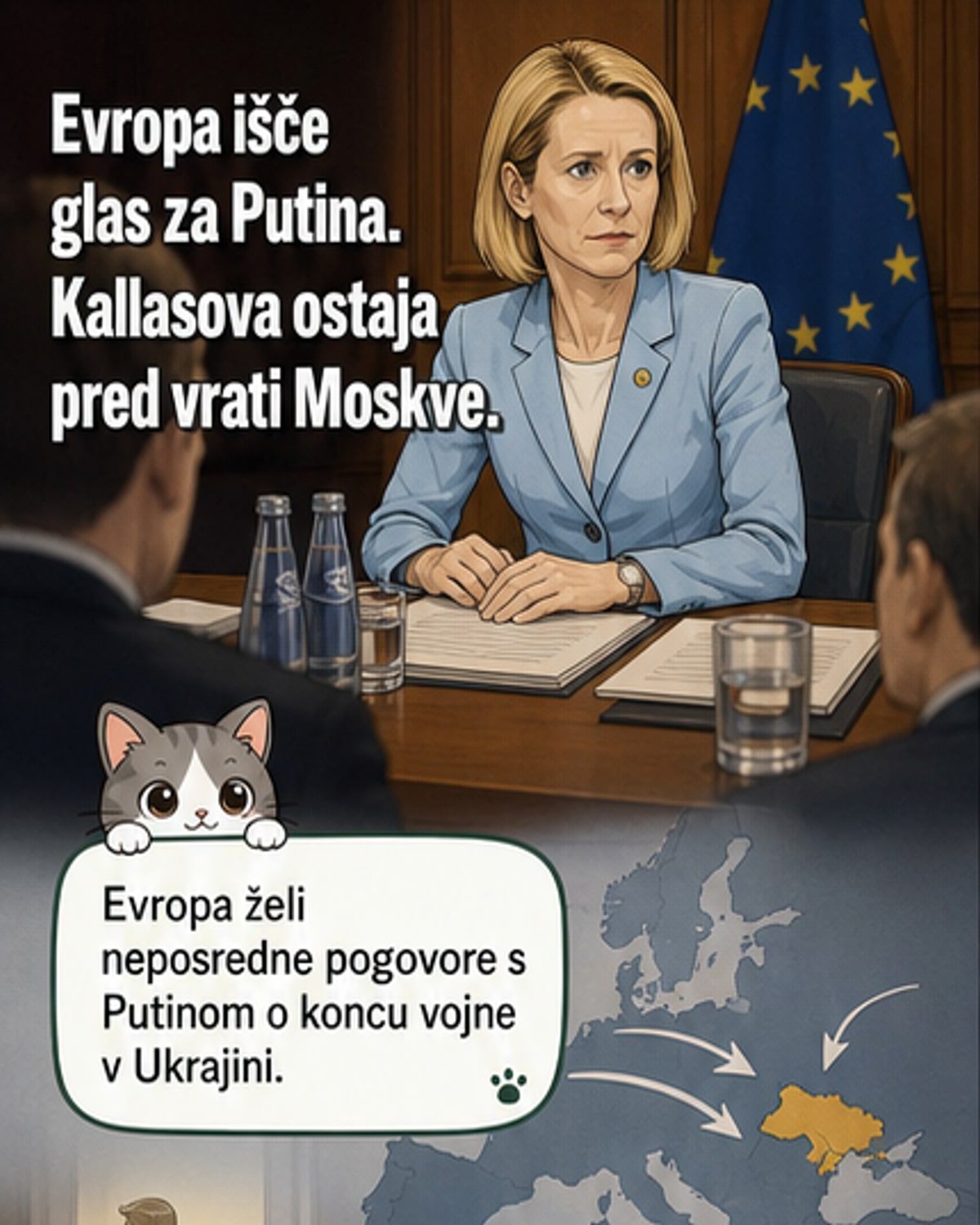 Evropa išče pogajalca s Putinom
