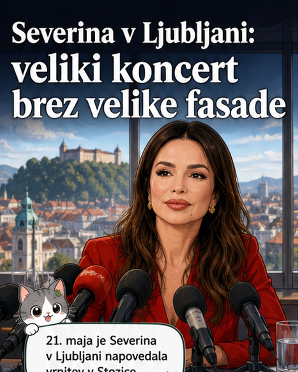 Severina pripravlja novembriški nastop v Stožicah
