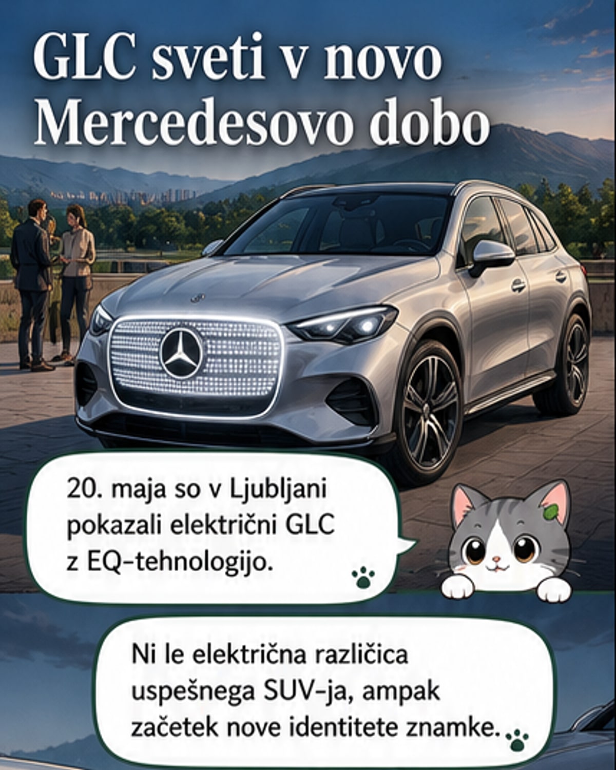 Mercedes začenja novo digitalno dobo