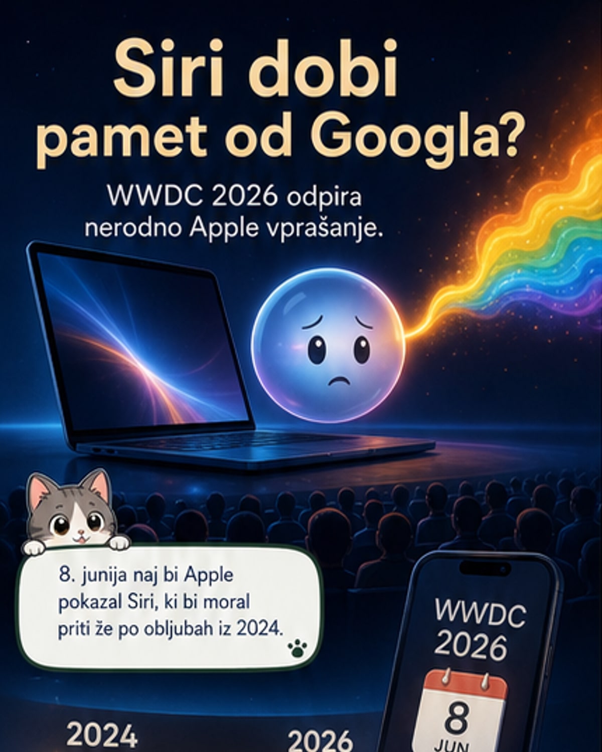 Siri dobi možganje od Googla