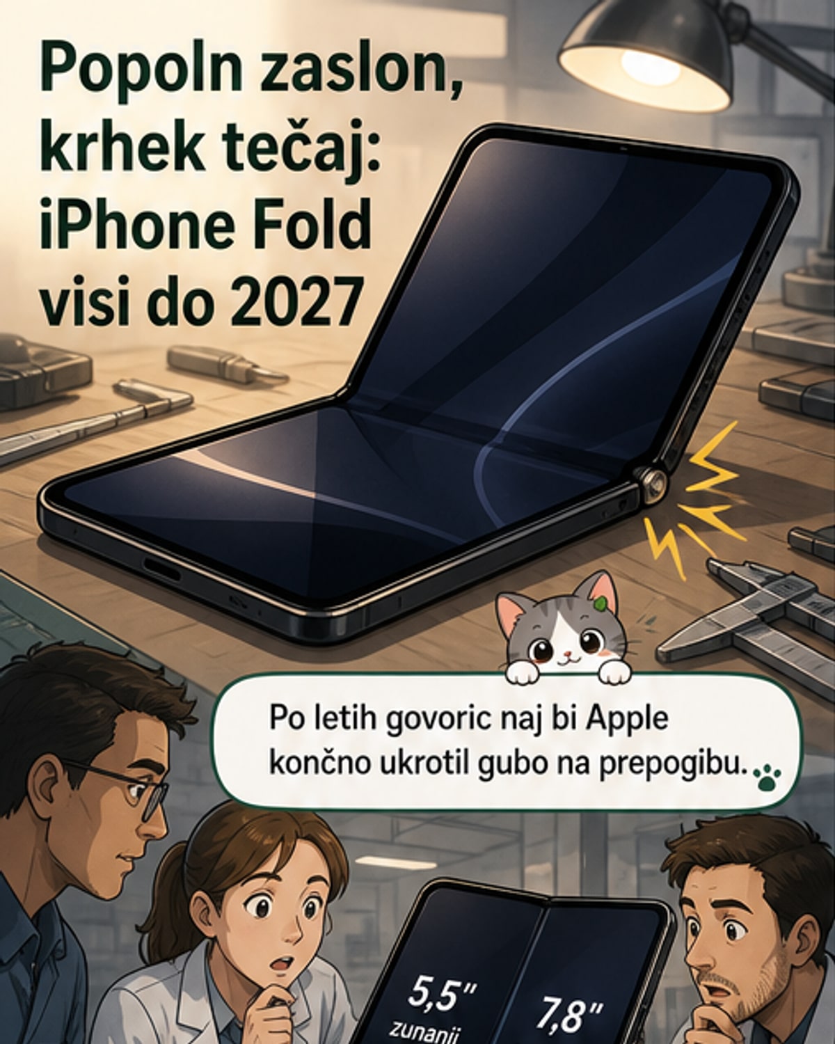iPhone Ultra z zamikom do 2027