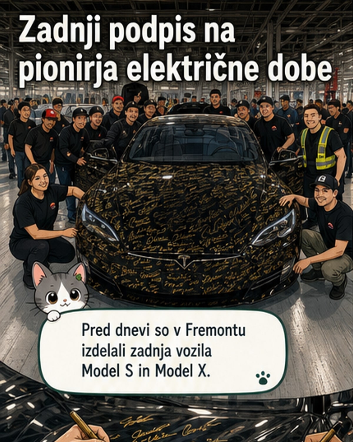 Konec legende: Tesla ukinja model S