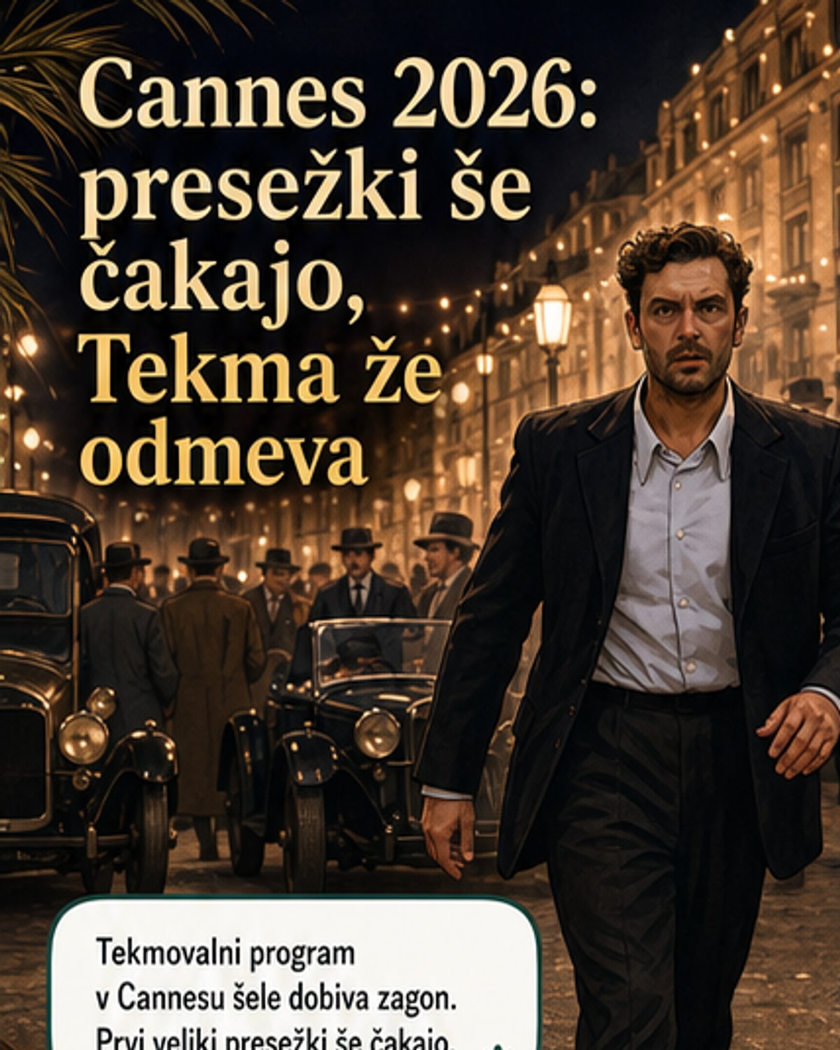 Cannes odprl z umetniško melodramo