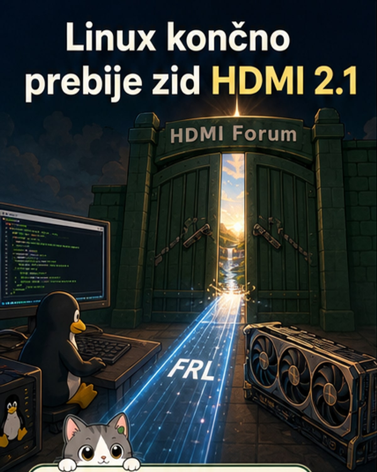 Linux končno podpira HDMI 2.1