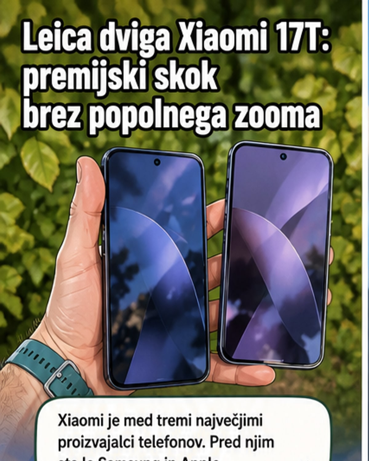 Xiaomiju se naveza z Leico izplačala