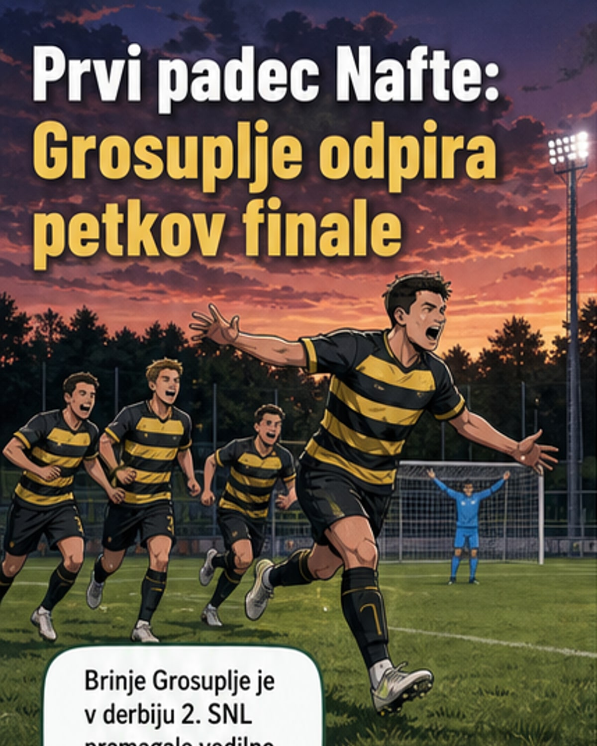 Grosuplje premagalo Nafto