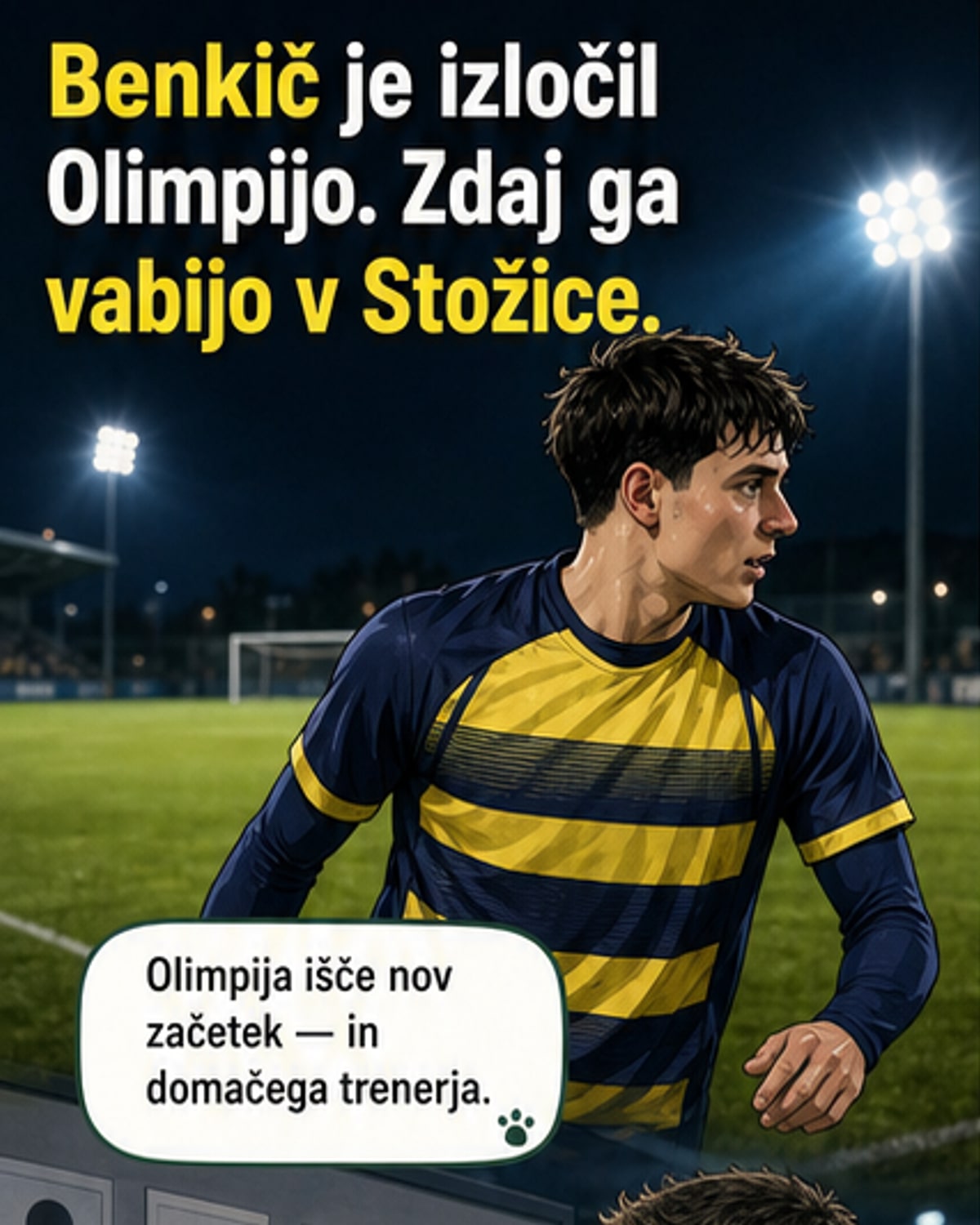 Olimpija lovi mladinskega talente