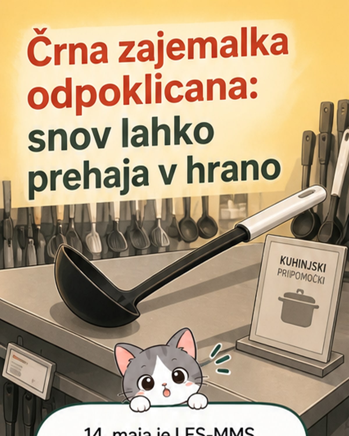 Odpoklic zajemalke zaradi nevarnih snovi