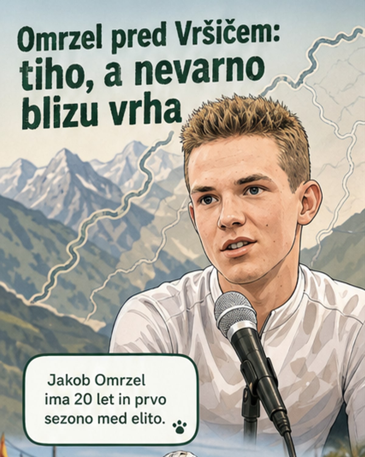 Je čas za Dolenjca na vrhu Vršiča?
