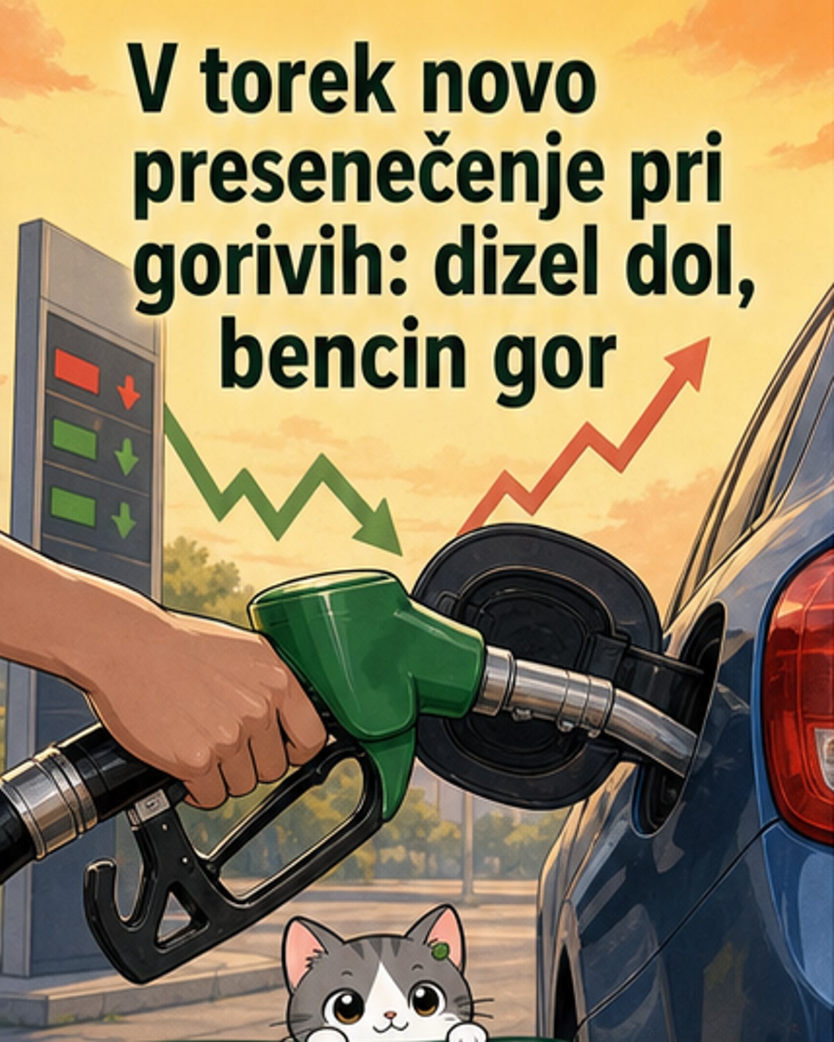Cene goriv se spreminjajo: kdo plača več?