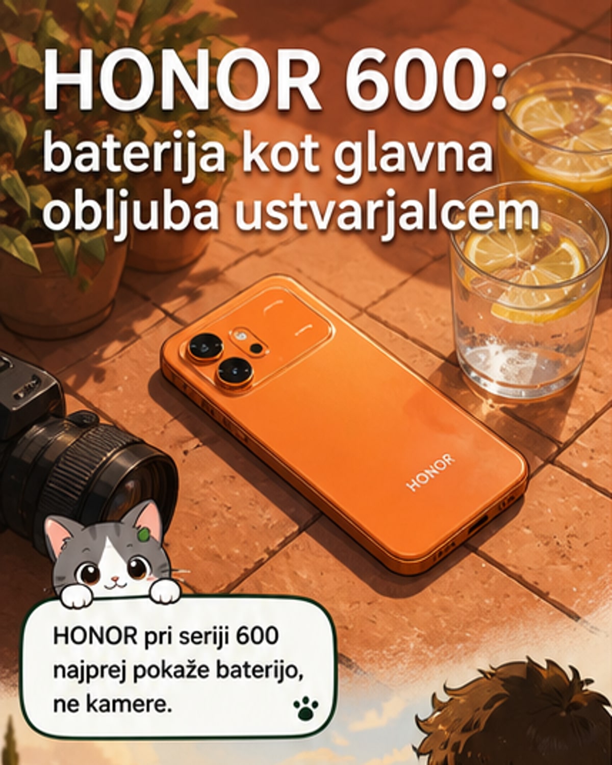 HONOR 600 za vsebinske ustvarjalce