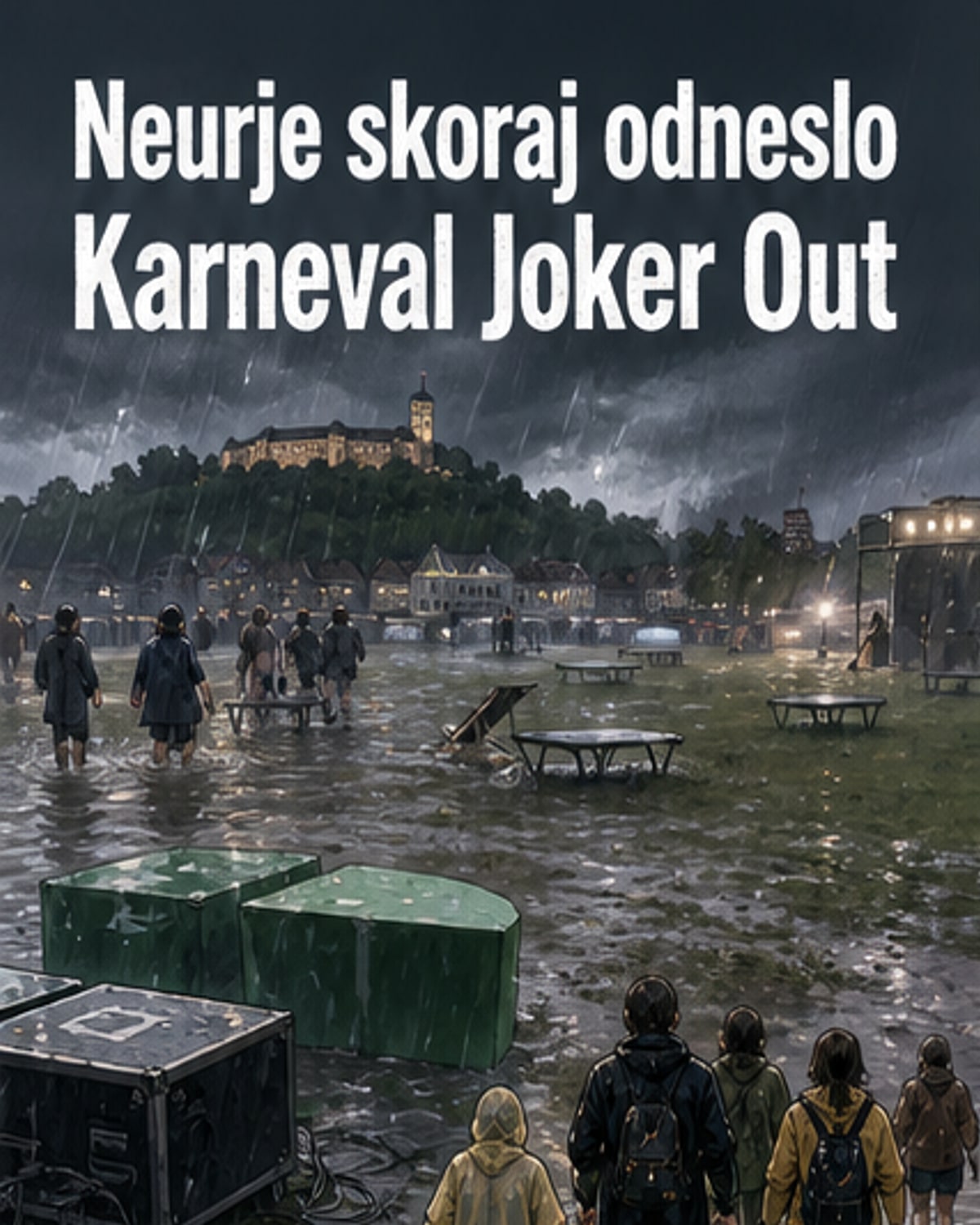 Koncert Joker Out rešen sredi neurja