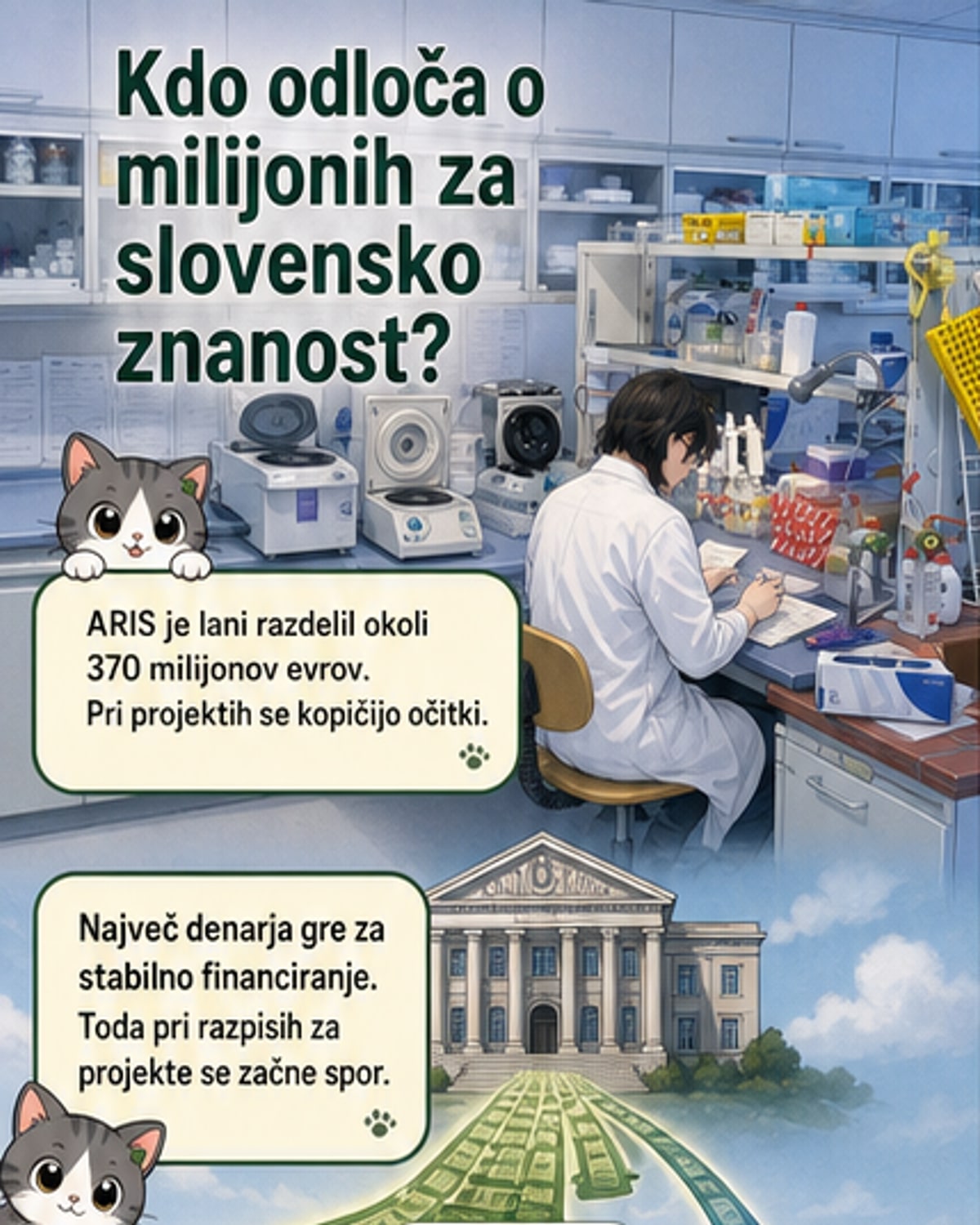 Matematik opozarja: sistem financiranja znanosti ne deluje