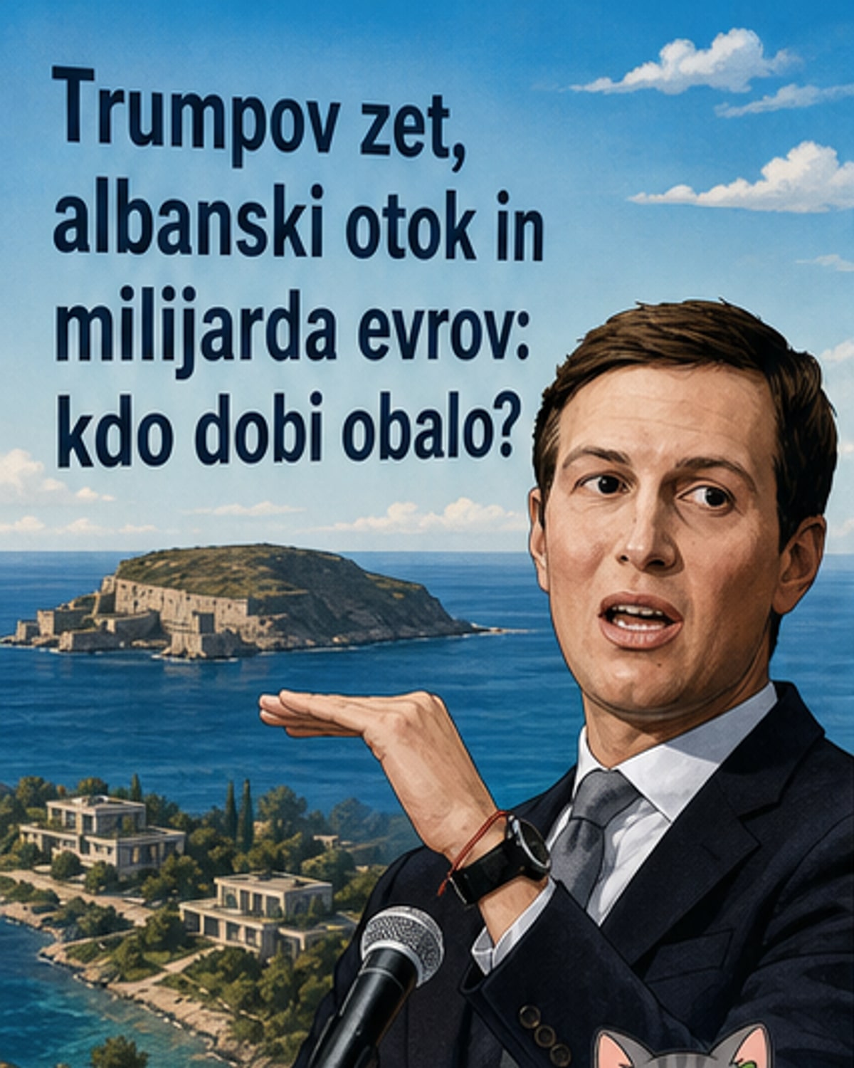 Trumpov zet želi luksuzno letovišče v Albaniji