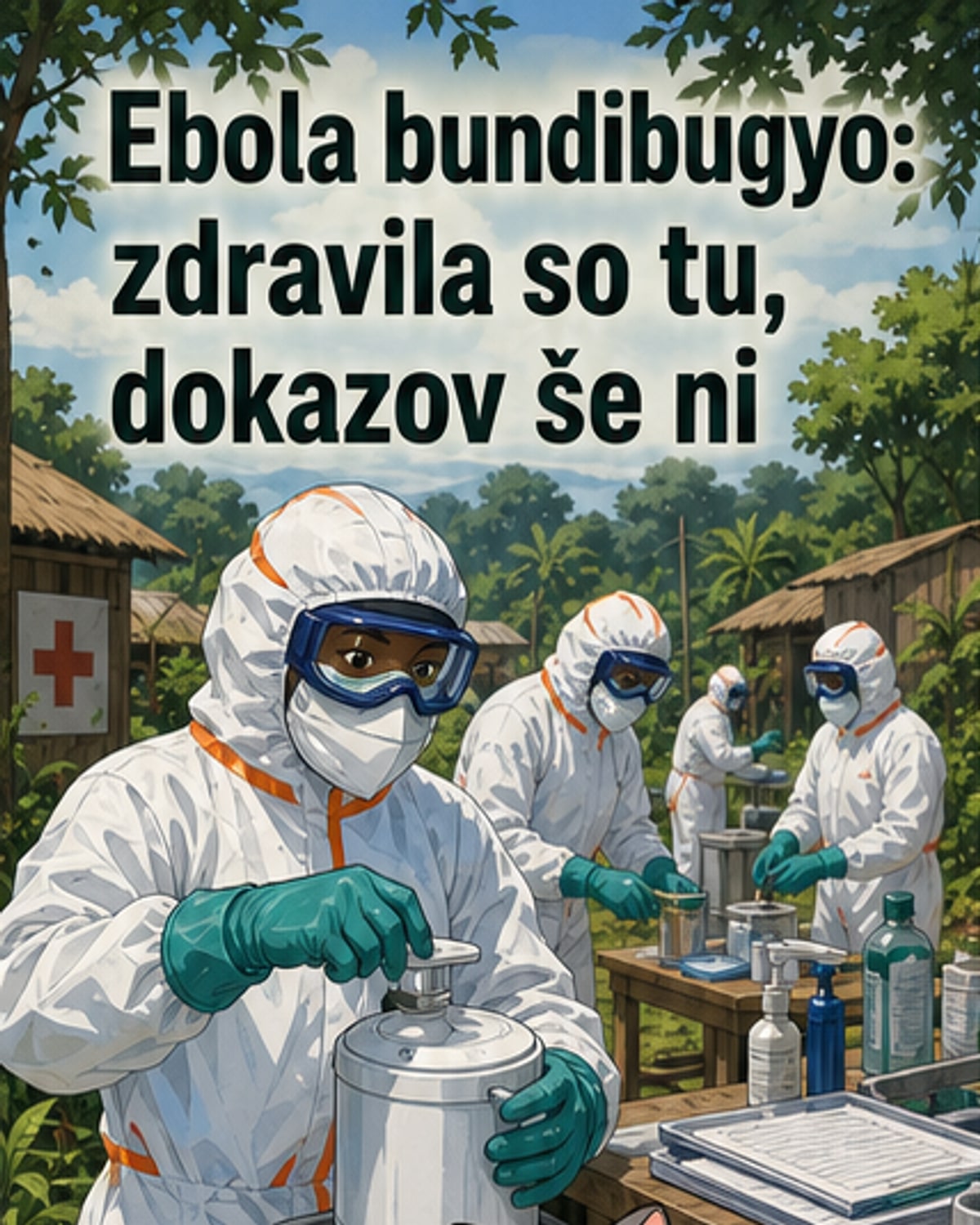 WHO proti redkemu sevu ebole z novimi zdravili