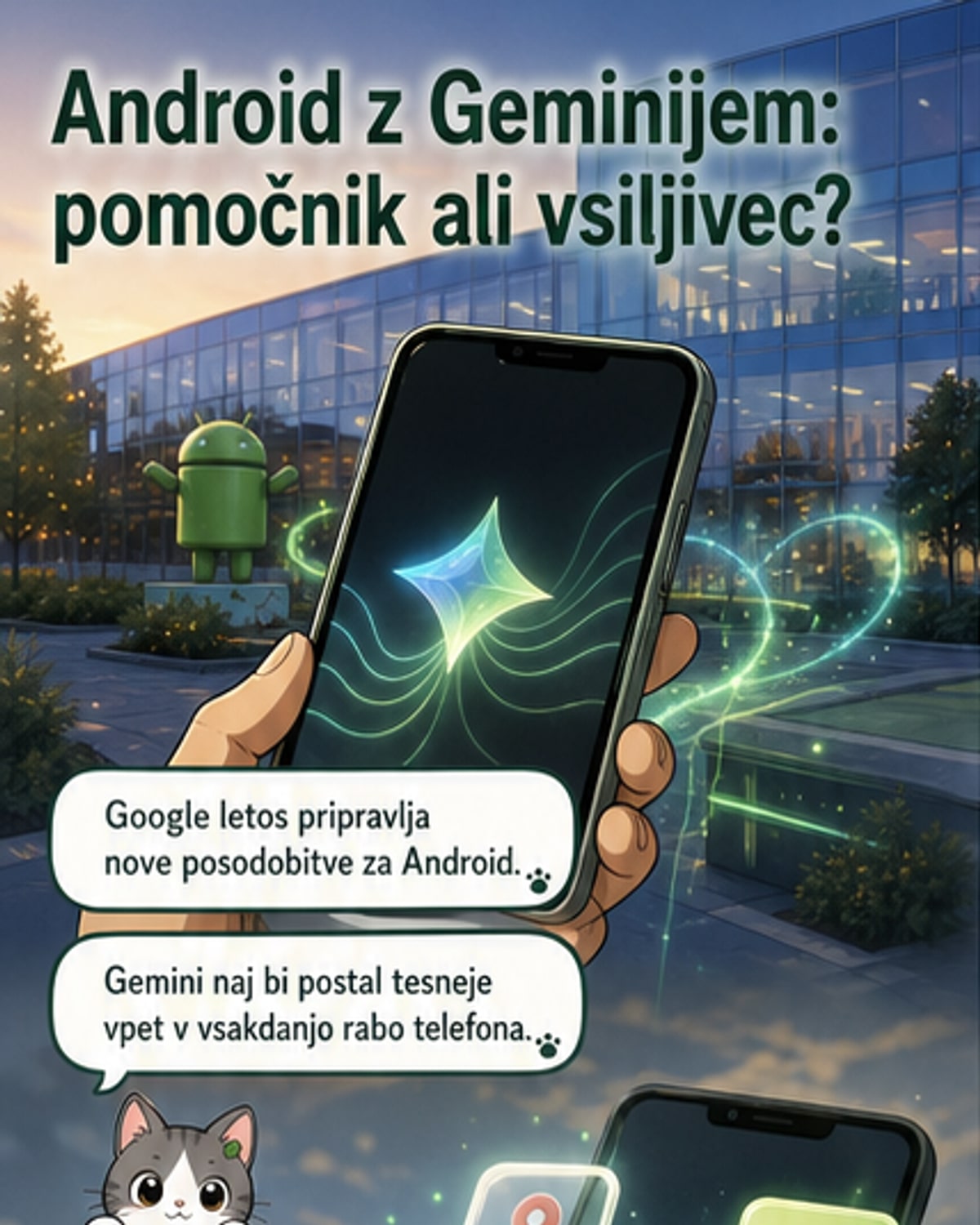 Android postaja bolj oseben in proaktiven