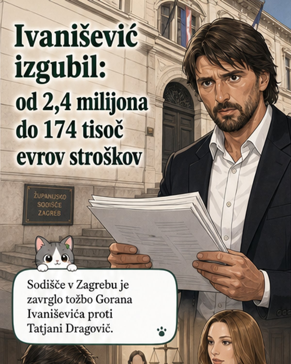Ivanišević izgubil sodni spopad