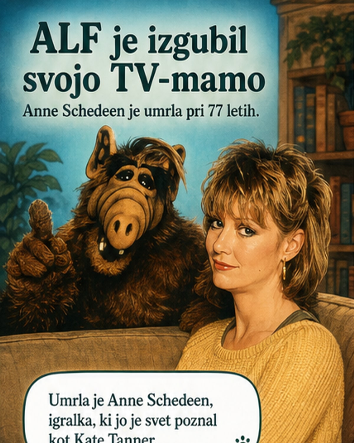 Umrla zvezda serije ALF