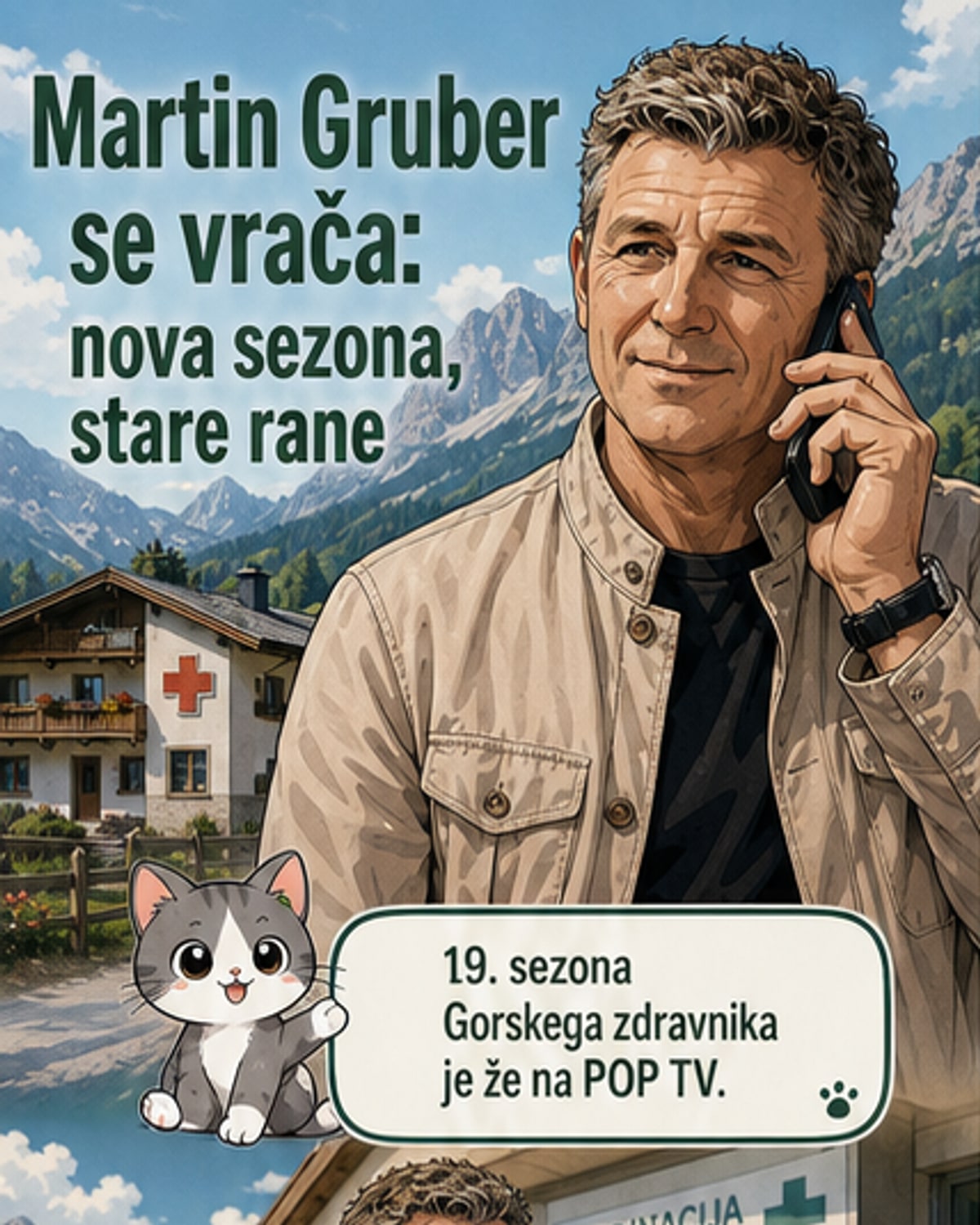 Martin Gruber ostaja najbolj priljubljeni zdravnik