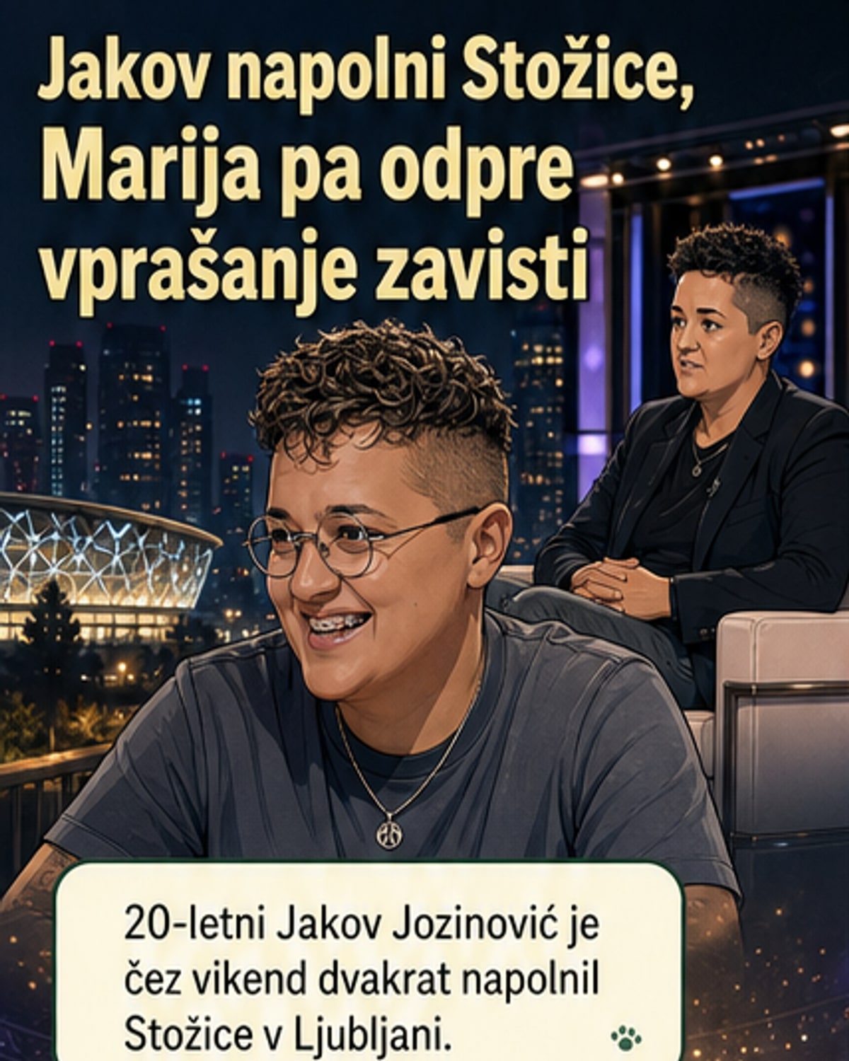 Marija Šerifović o mladem rivalu
