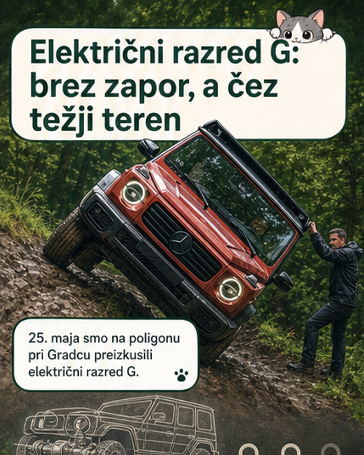 Električni G-razred brez zaporov
