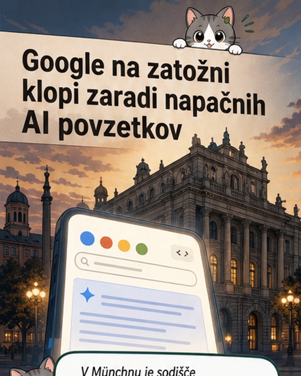 Google odgovoren za lažne AI povzetke