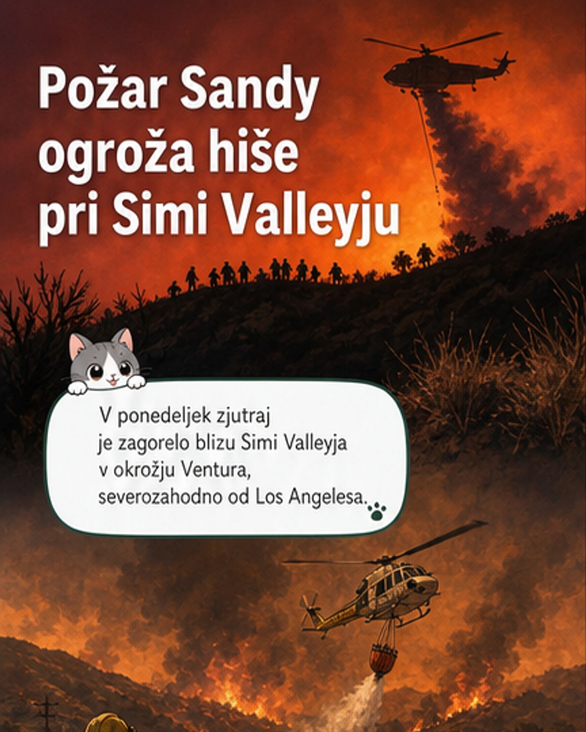 Požari ponovno zajemajo Kalifornijo