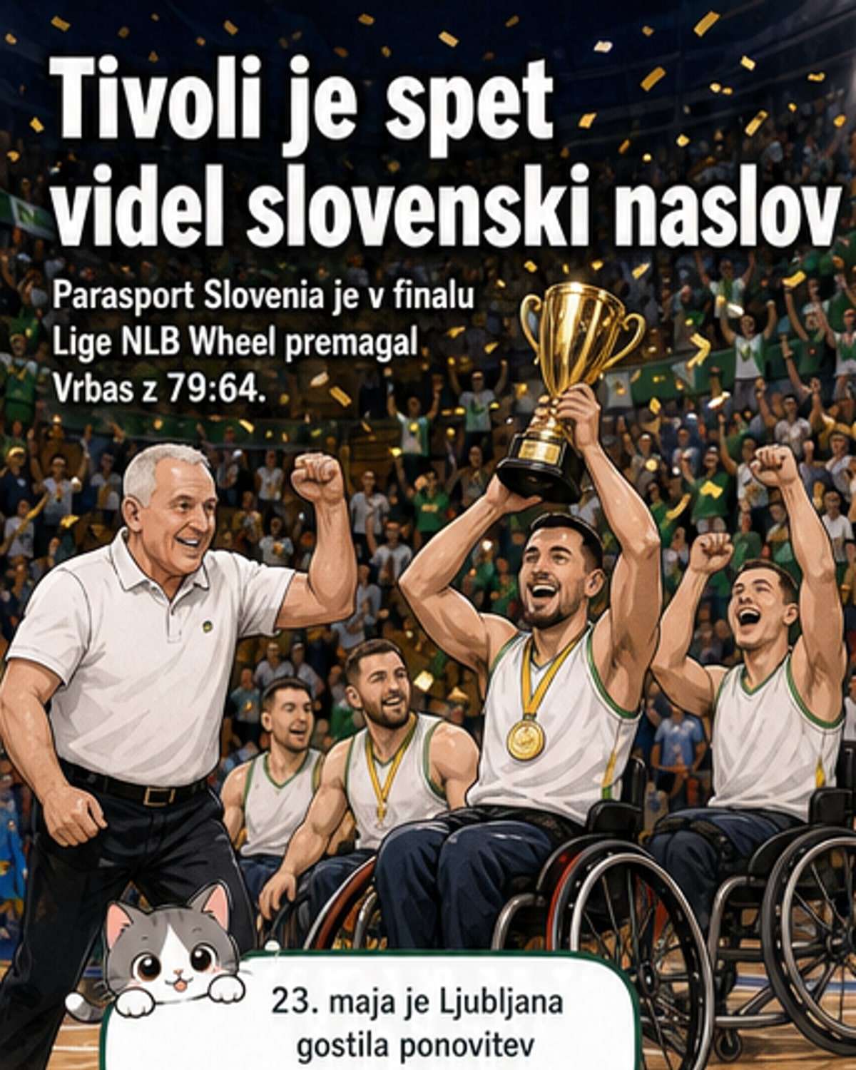 Parasport Slovenia zopet prvak