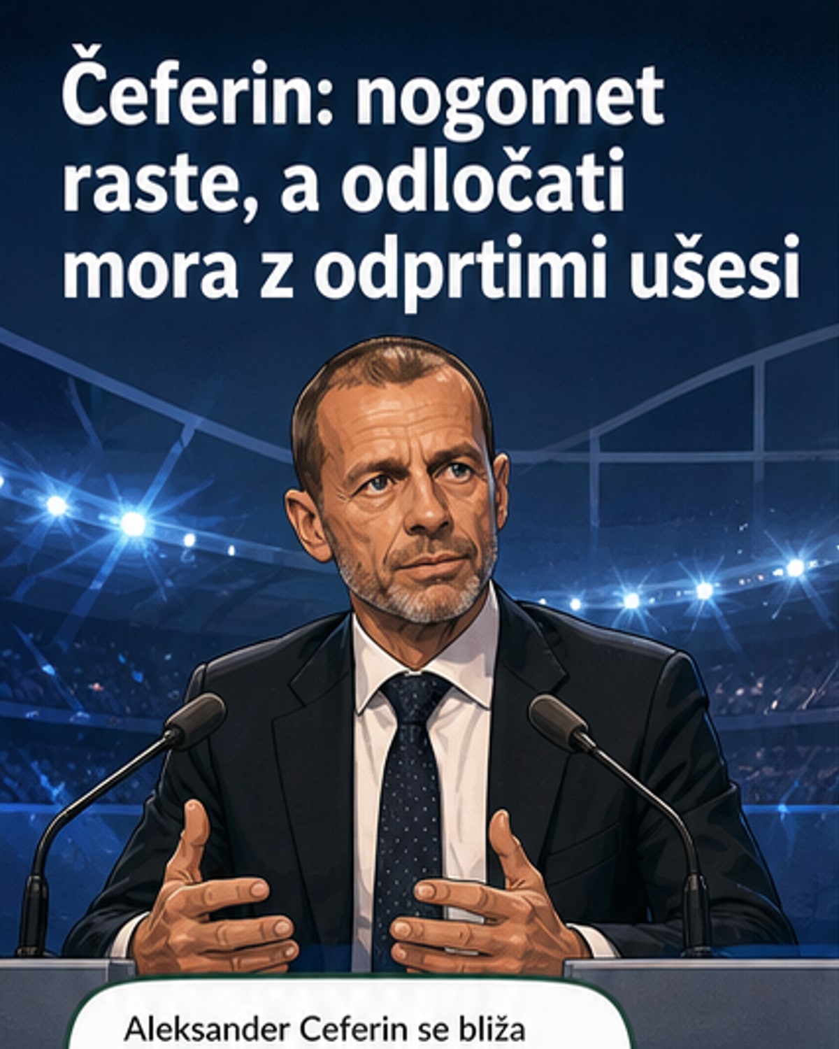 Nogomet združuje, če poslušamo