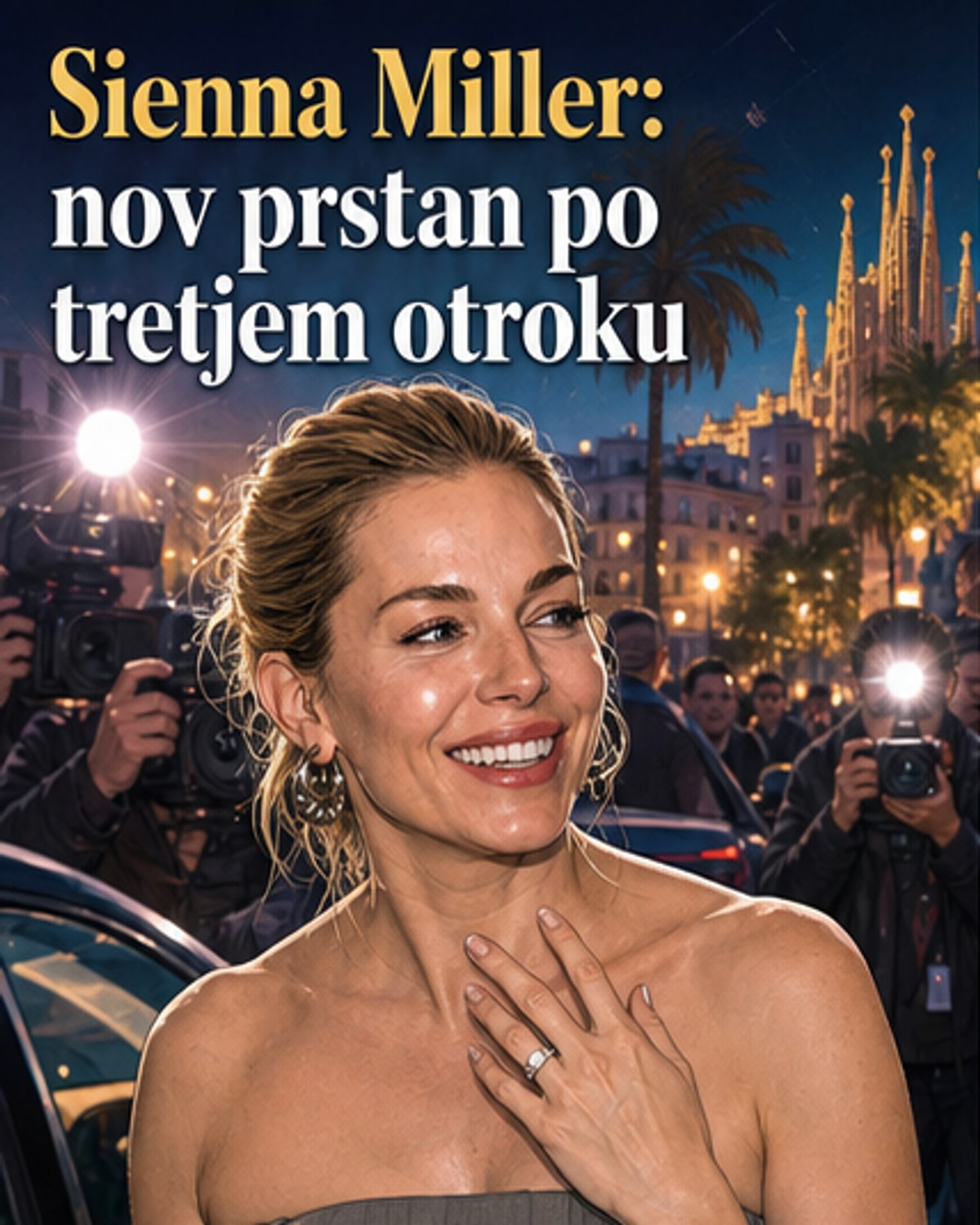 Sienna Miller zaročena po tretjem rojstvu