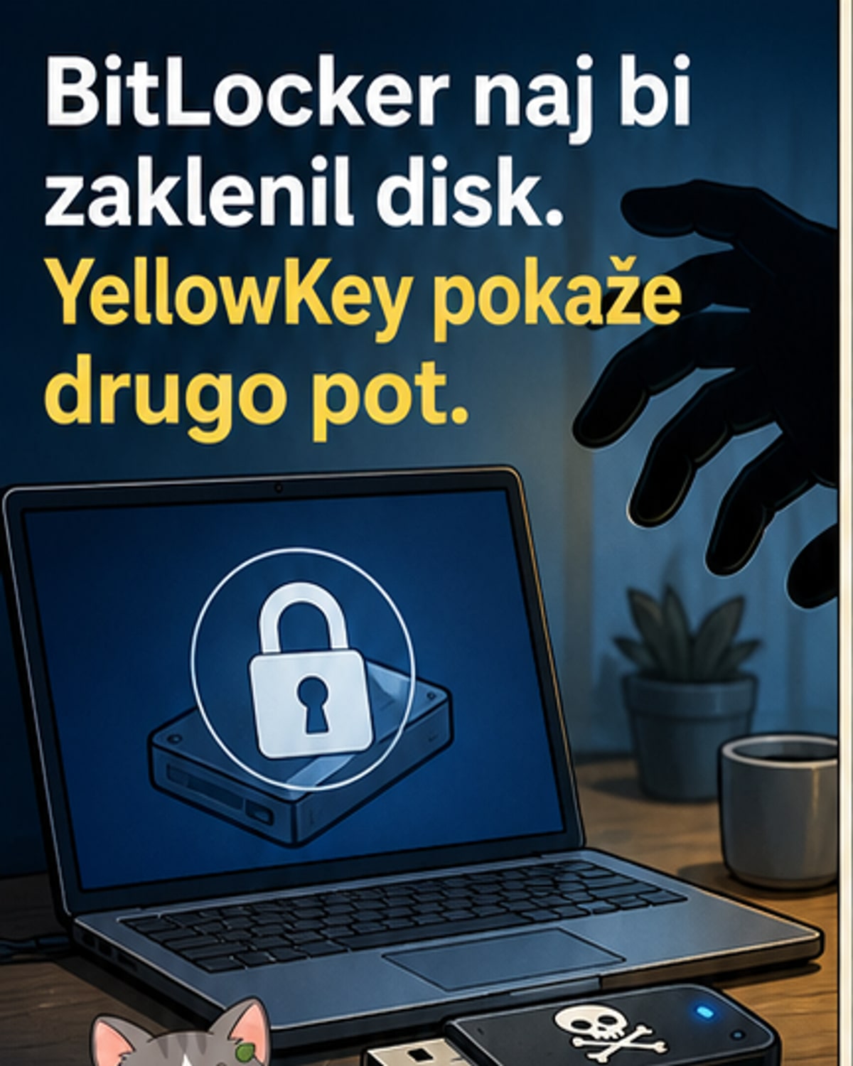 BitLocker v Windows 11 ni varno