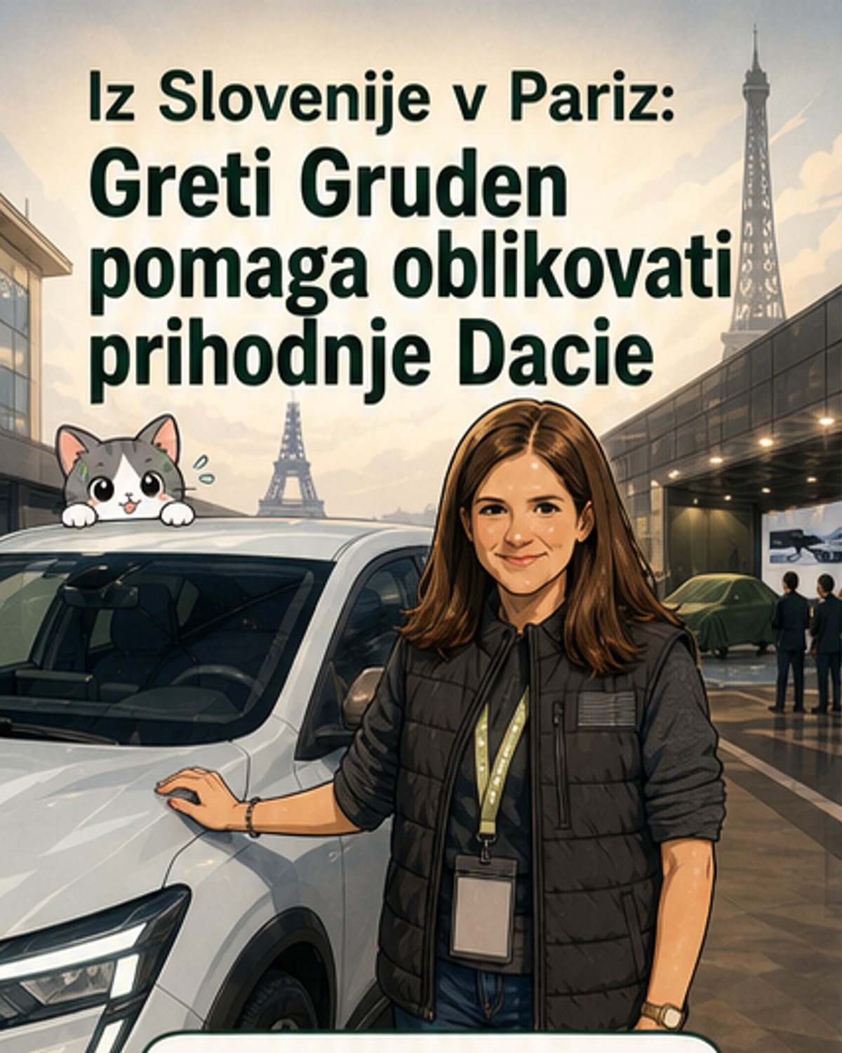 Slovenka oblikuje prihodnost Dacie