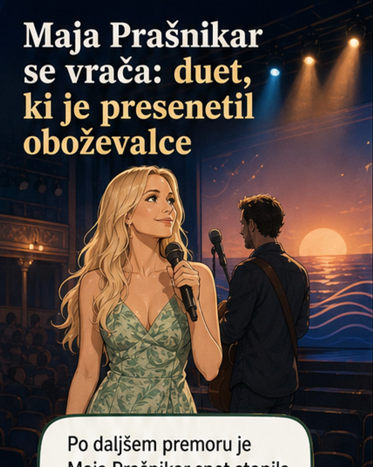 Pevka se vrača na priljubljeni festival