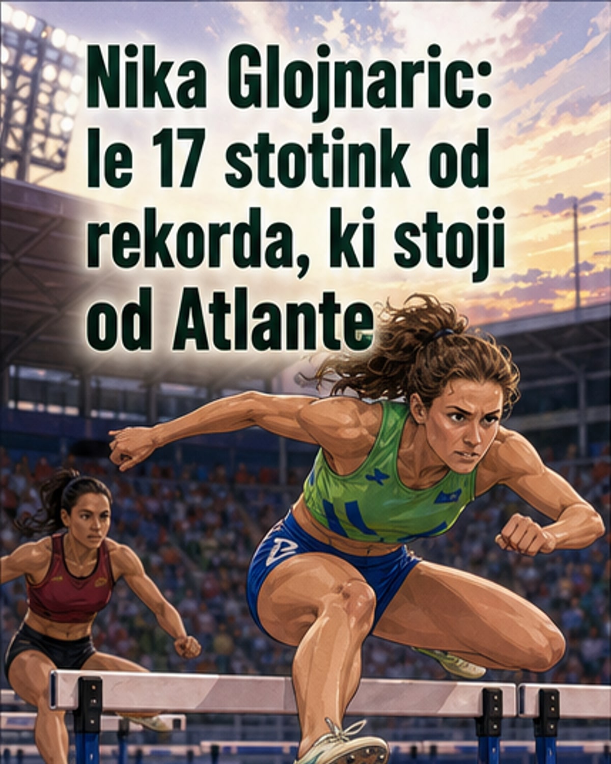 Nika Glojnarič z zmago in osebnim rekordom