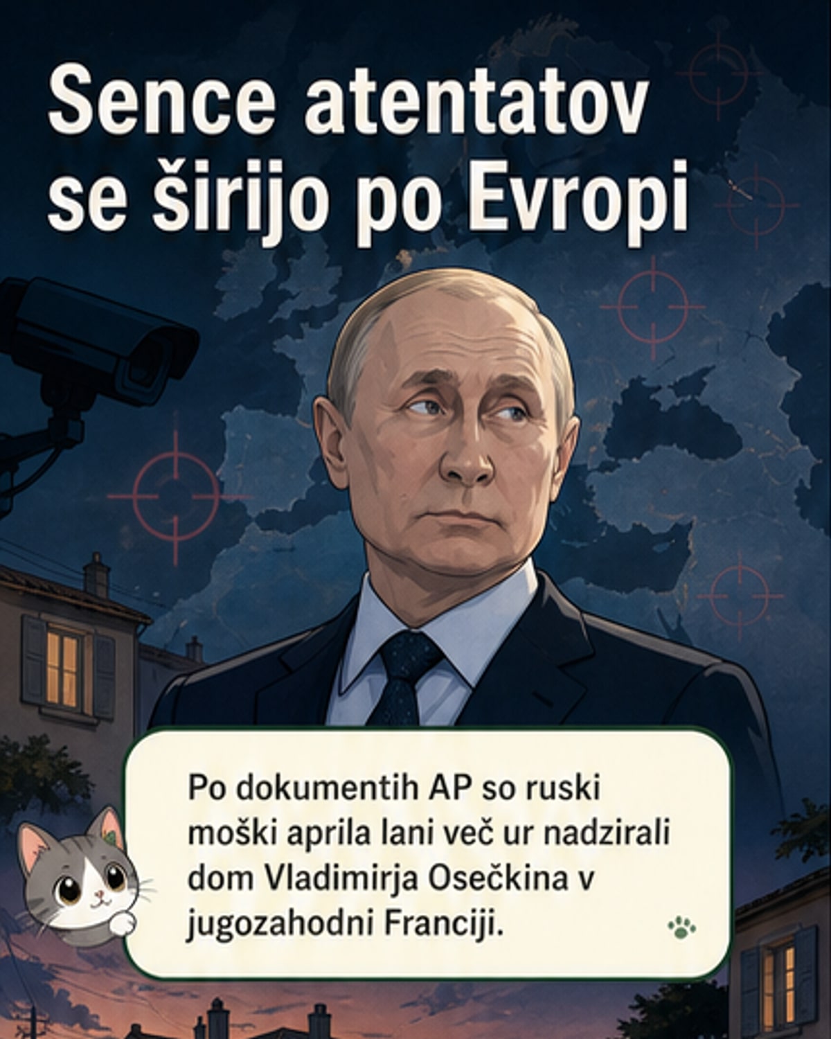 Rusija pospešuje ciljne umore po Evropi