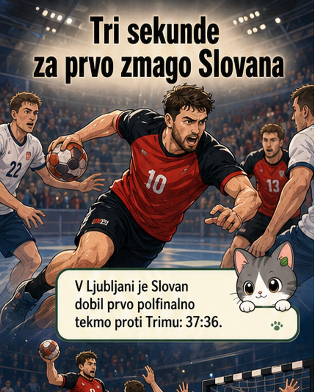 Dramatična zmaga Slovana in Celja