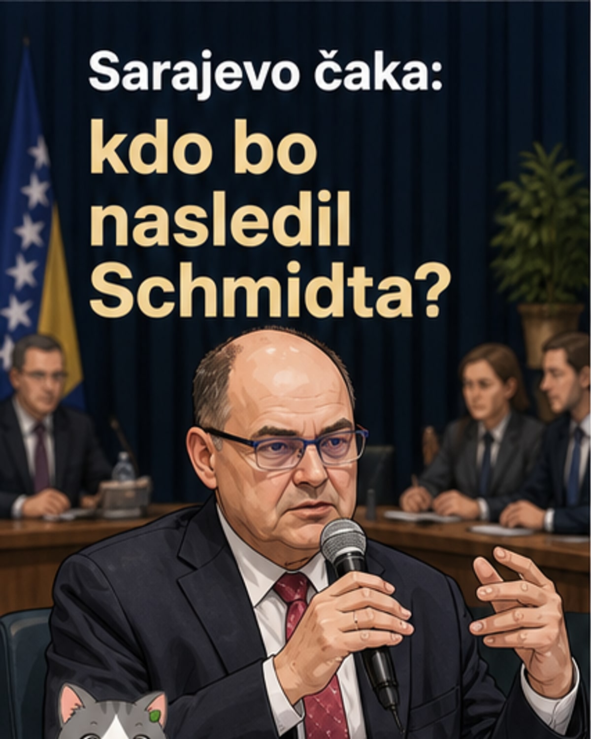V Sarajevu še ni soglasja za naslednika Schmidta
