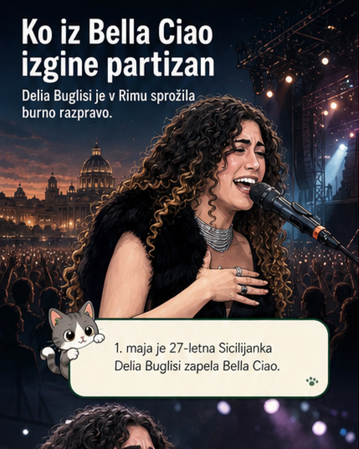 Pesem Bella Ciao brez »partizana«