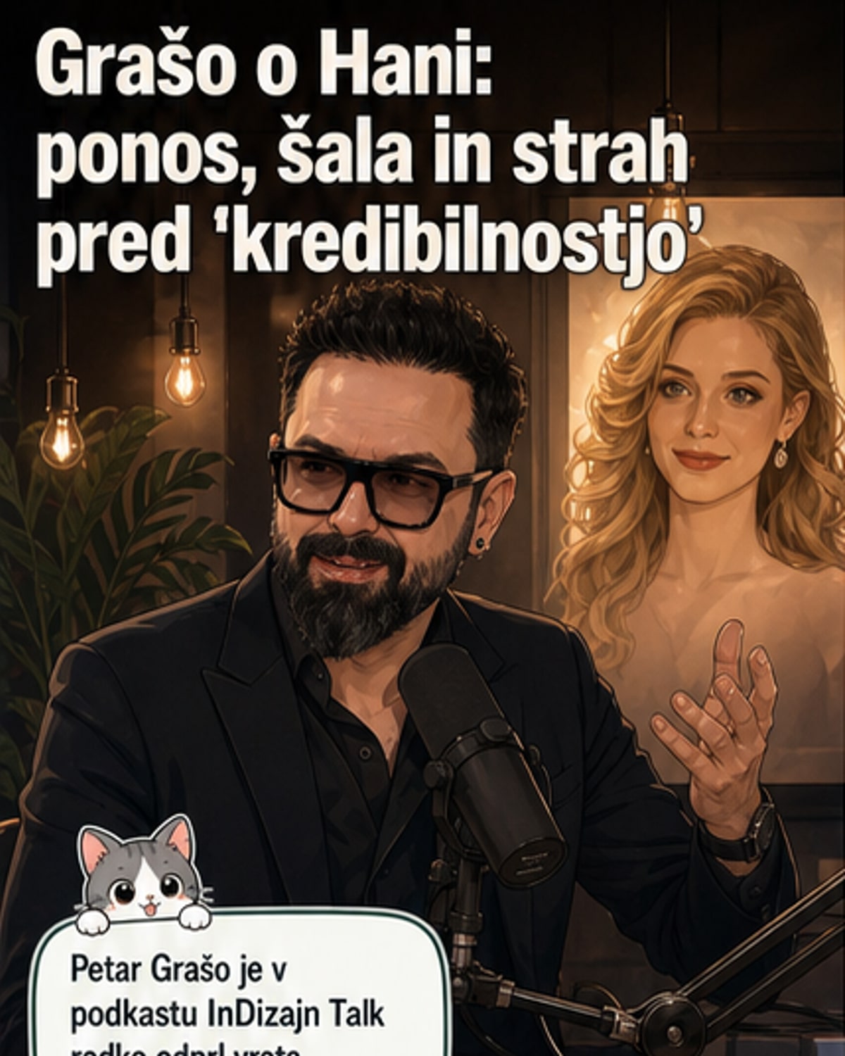 Petar Grašo o družini: »Ne bom silil otrok v glasbo.«