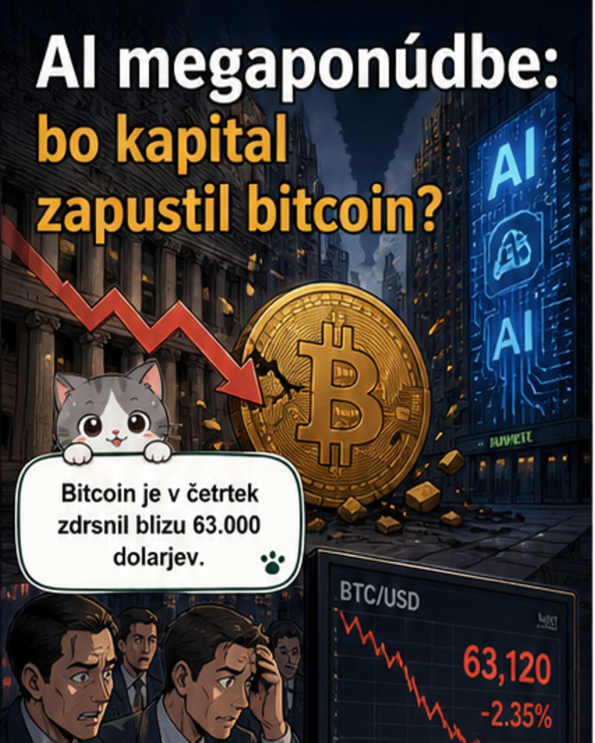Val javnih ponudb v AI v vrednosti 3 bilijonov