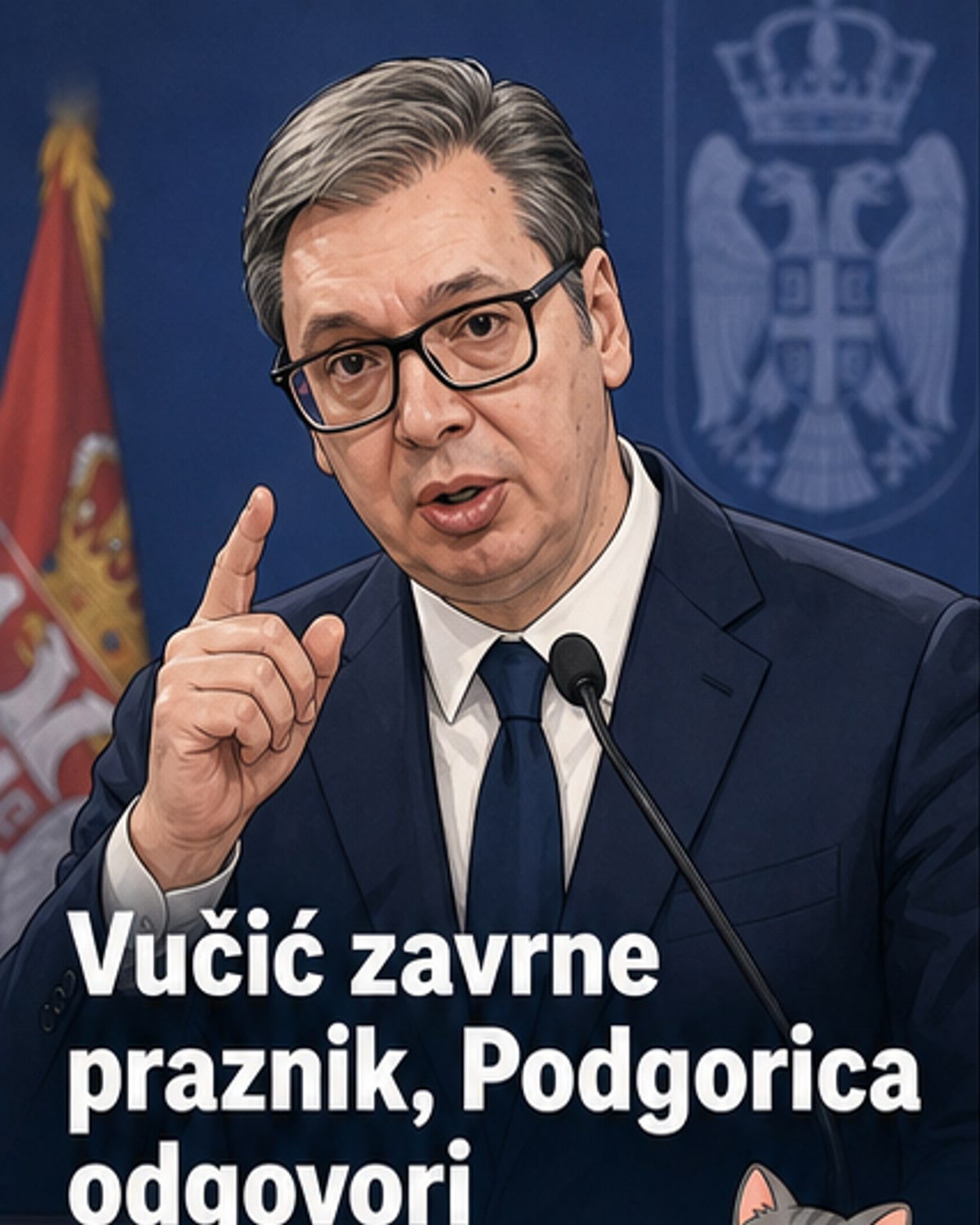 Črna gora odločno odgovorila na Vučića