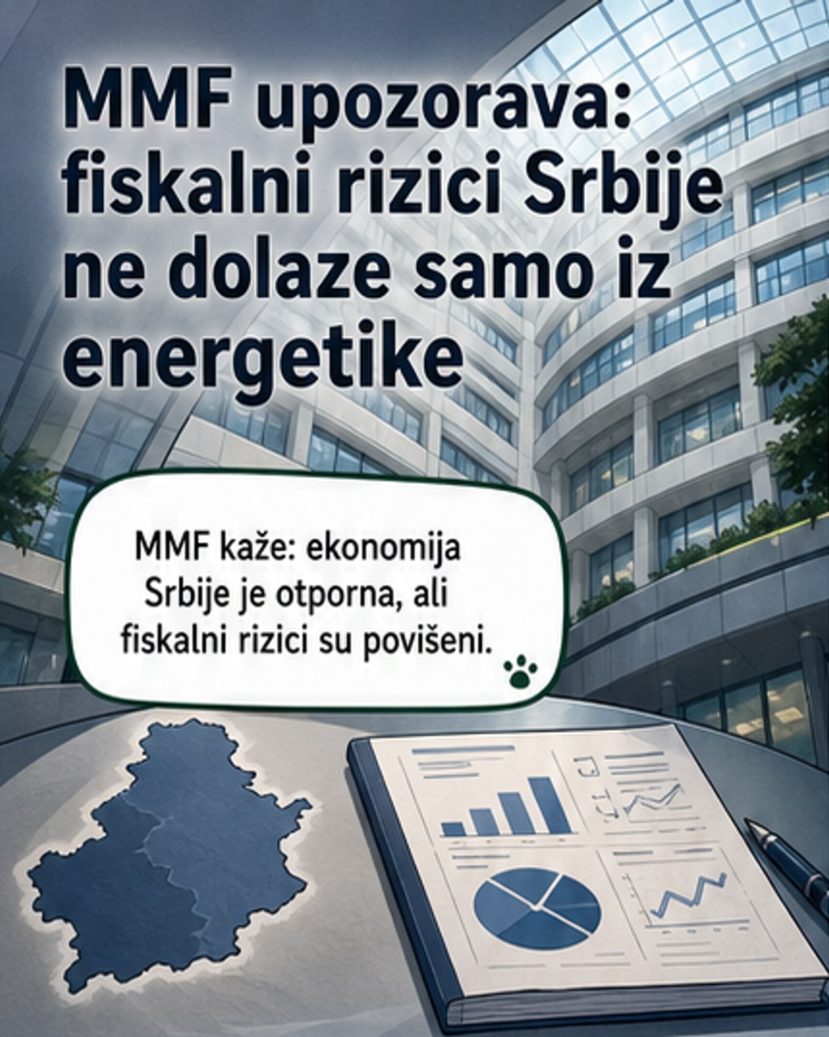 MMF upozorava: Rizici za fiskalnu stabilnost Srbije