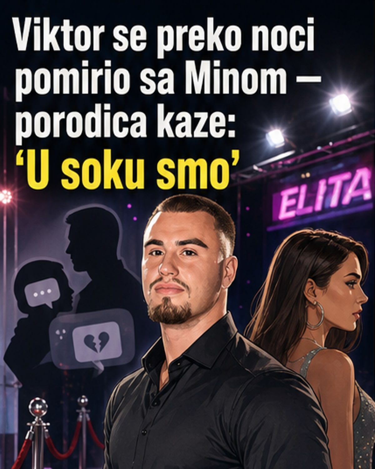Породица Виктора Гагића ван себе због помирења са Мином