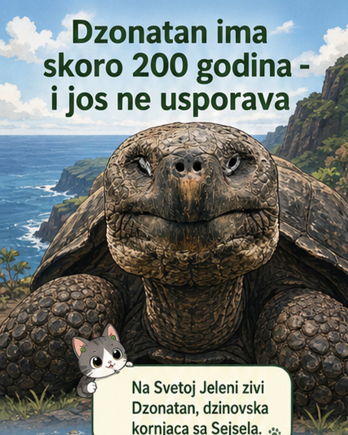 Džonatan: kornjača sa 200 godina