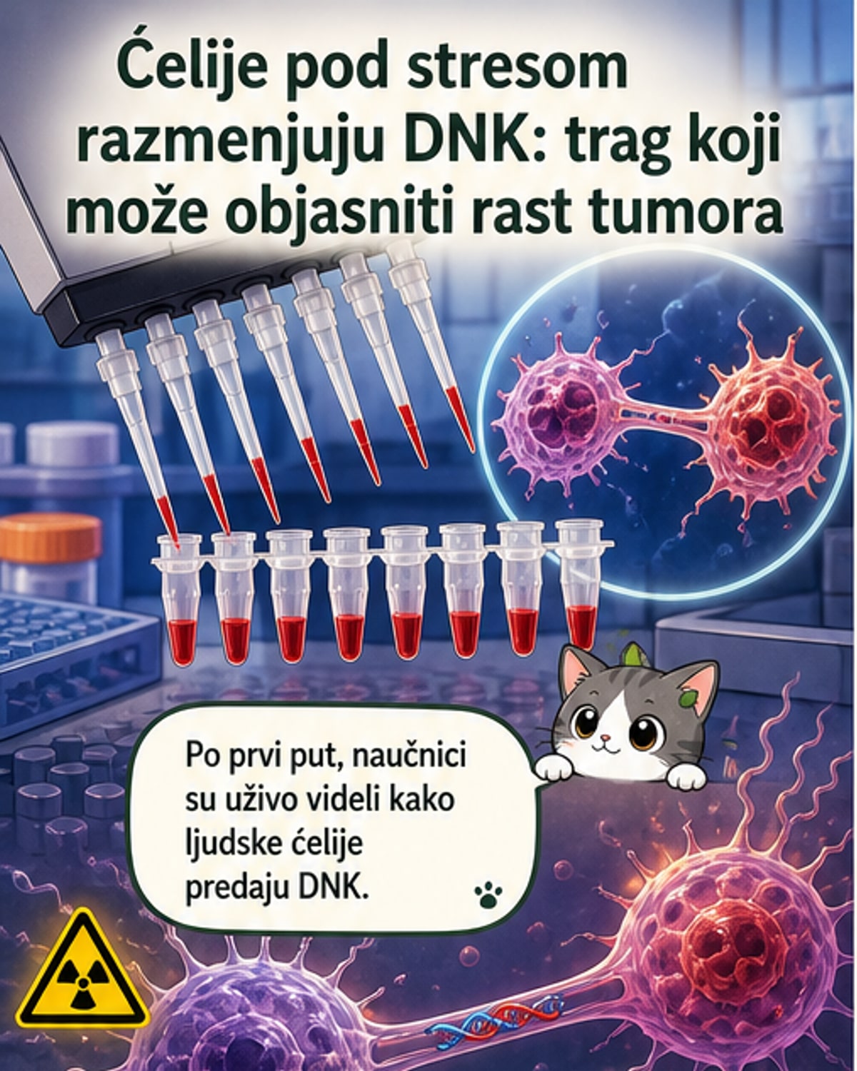 Otkriven prenos DNK između ćelija