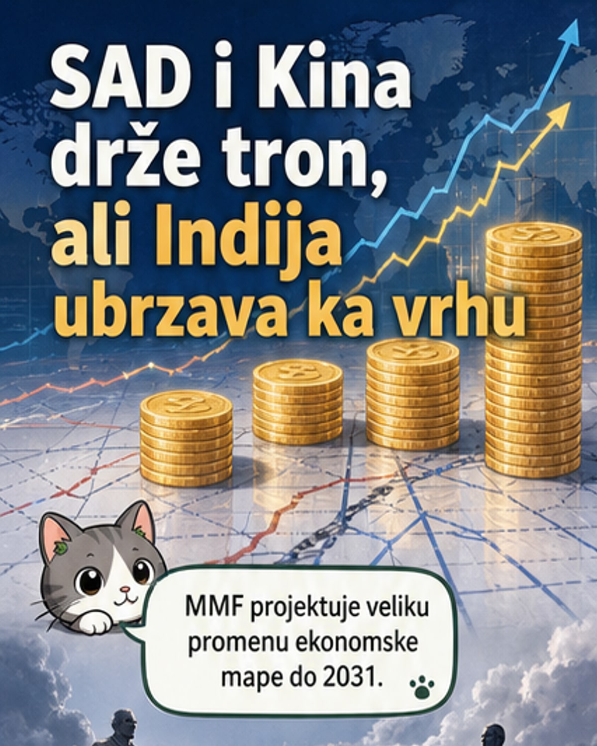 САД на трону, Русија тоне